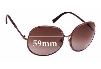 Tom Ford Alexandra TF118 Replacement Lenses 59mm wide 