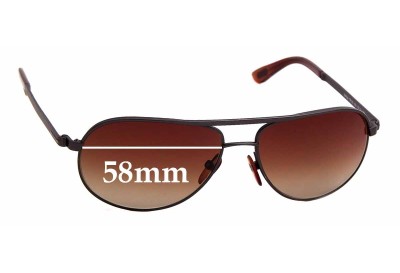 Tom Ford Mathias TF143 Replacement Lenses 58mm wide 