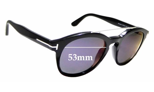Sunglass Fix Replacement Lenses for Tom Ford Newman TF515 - 53mm Wide 