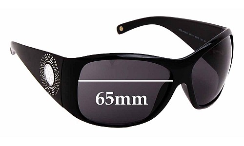 Versace VE 4133-B Replacement Lenses 65mm wide 