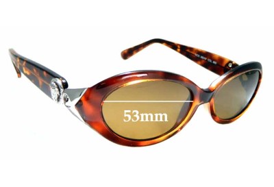 Versace MOD 365-M Replacement Lenses 53mm wide 