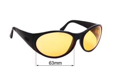 Arnette Hot Cakes Replacement Lenses 63mm wide 