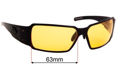 Gatorz sunglass replacement lenses by Sunglass Fix™