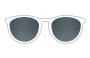Sunglass Fix Replacement Lenses for Gucci GG3754/F/S - 58mm Wide 