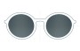 Sunglass Fix Replacement Lenses for Ray Ban RB2180V - 49mm Wide 