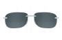 Sunglass Fix Replacement Lenses for Versace MOD N29  - 66mm Wide 
