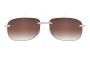Sunglass Fix Replacement Lenses for Versace MOD N29  - 66mm Wide 
