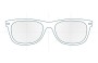 Sunglass Fix Replacement Lenses for Ray Ban RB4368 - 51mm Wide 