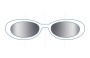Sunglass Fix Replacement Lenses for Tiffany & Co TF 1137-D  - 53mm Wide 