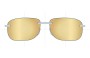 Sunglass Fix Replacement Lenses for Maui Jim G807 Ho'okipa - 64mm Wide 