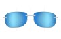 Sunglass Fix Replacement Lenses for Ray Ban RB4044 - 58mm Wide 