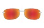 Sunglass Fix Replacement Lenses for Gucci GG4235/F/S - 66mm Wide 