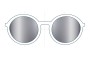 Sunglass Fix Replacement Lenses for Ray Ban B&L W2246 Yoaw - 47mm Wide 