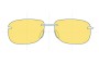Sunglass Fix Replacement Lenses for Ray Ban RB3156 - 30mm Tall - 57mm Wide 