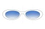Sunglass Fix Replacement Lenses for Tiffany & Co TF 1137-D  - 53mm Wide 