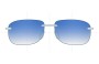 Sunglass Fix Replacement Lenses for Ray Ban RB4044 - 58mm Wide 