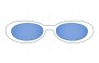 Sunglass Fix Replacement Lenses for Ray Ban RB8013 W3120 - 59mm Wide 