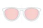 Sunglass Fix Replacement Lenses for Tom Ford Stephanie 02 TF570 - 60mm Wide 