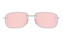 Sunglass Fix Replacement Lenses for Ray Ban RB3156 - 60mm Wide 