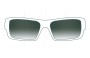 Sunglass Fix Replacement Lenses for Oakley Oil Rig - 67mm Wide 