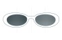 Sunglass Fix Replacement Lenses for Ray Ban RB3162 Sleek - 55mm Wide 