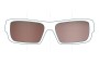 Sunglass Fix Replacement Lenses for Ray Ban RB2319 Olympian I - 62mm Wide 