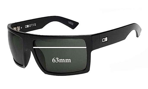 Sunglass Fix Replacement Lenses for Otis The Vanish - 63mm Wide 
