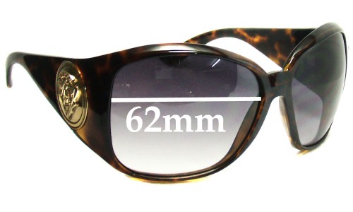 Sunglass Fix Replacement Lenses for Gucci GG3027/S - 62mm Wide 