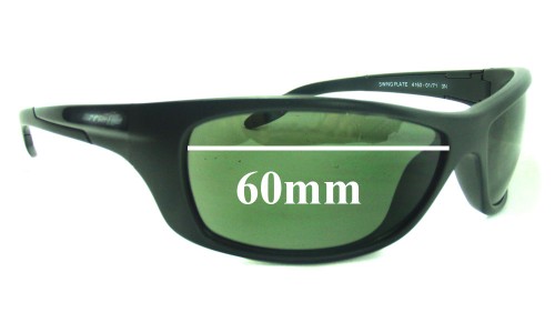 Sunglass Fix Replacement Lenses for Arnette Swing Plate AN4160 - 60mm Wide 
