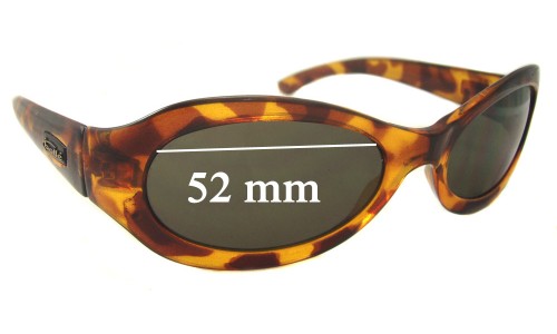 Sunglass Fix Replacement Lenses for Bolle Unknown - 52mm Wide 