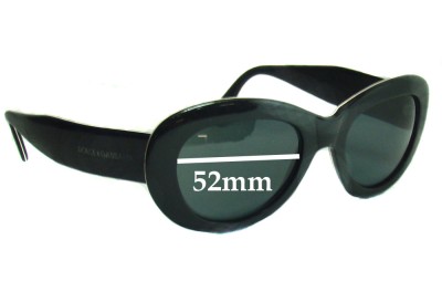 Dolce & Gabbana DG503S Replacement Lenses 52mm wide 