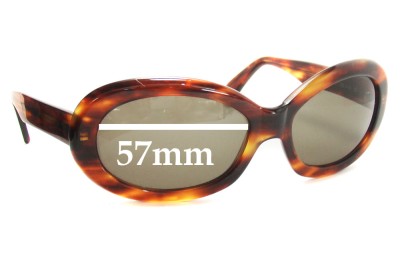 Dolce & Gabbana DG514S Replacement Lenses 57mm wide 