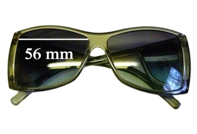 Gucci GG2466/S Replacement Lenses 56mm wide 