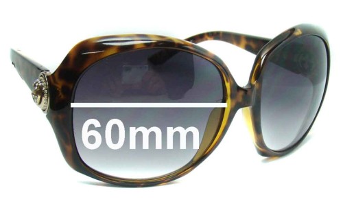 Sunglass Fix Lentes de Repuesto para Gucci GG3042 - 60mm Wide 