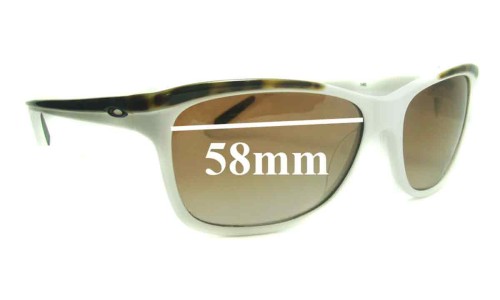Sunglass Fix Replacement Lenses for Oakley Confront OO2024 - 58mm Wide 