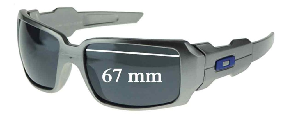 Oakley Oil Rig 67mm Replacement Lenses