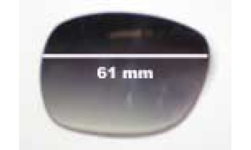 Sunglass Fix Replacement Lenses for Oroton  Caribbean - 61mm Wide 