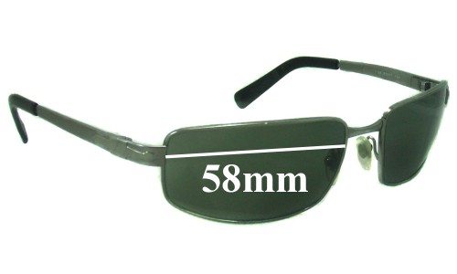 Sunglass Fix Replacement Lenses for Persol 2297-S - 58mm Wide 