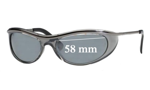 Ray Ban RB4031 Olympia Extreme Lentes de Repuesto 58mm wide 