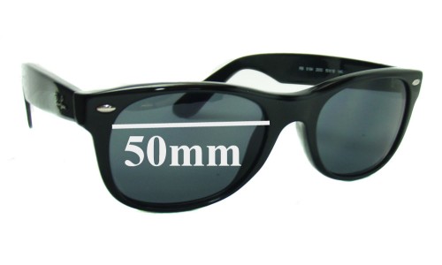 Sunglass Fix Replacement Lenses for Ray Ban RB5184 - 50mm Wide 