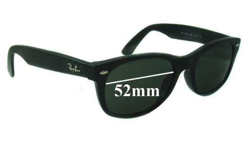 Ray Ban RB5184 Replacement Sunglass Lenses - 52mm wide 