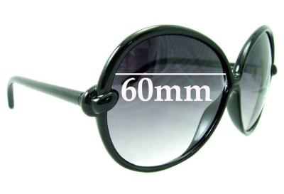 Tom Ford Nicole TF164 Replacement Lenses 60mm wide 