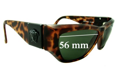 Versace MOD S89-B Replacement Lenses 56mm wide 