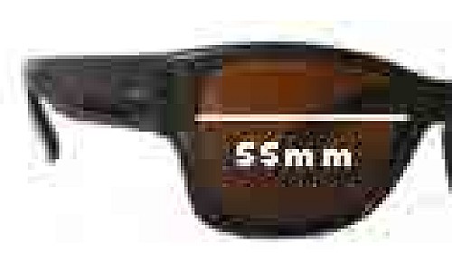 Sunglass Fix Replacement Lenses for Bolle 435 - 55mm Wide 