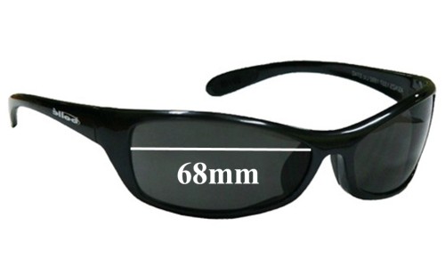 Sunglass Fix Replacement Lenses for Bolle Raptor - 68mm Wide 