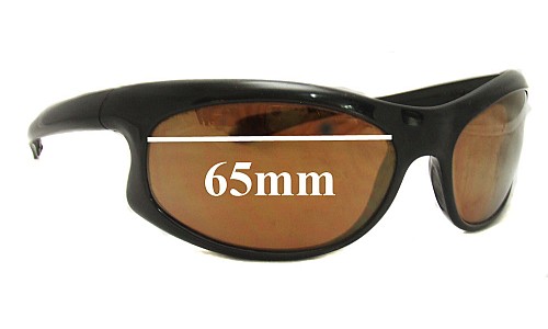 Sunglass Fix Replacement Lenses for Bolle Vapor - 65mm Wide 