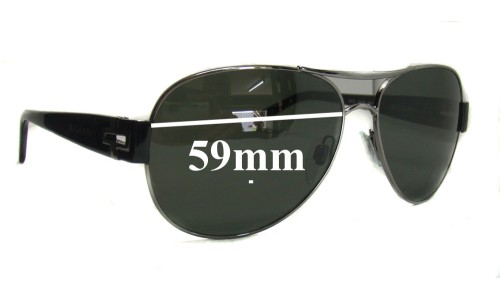 Bvlgari 5015 Replacement Lenses 59mm by 