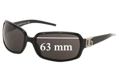 Dolce & Gabbana DG810S Replacement Lenses 63mm wide 