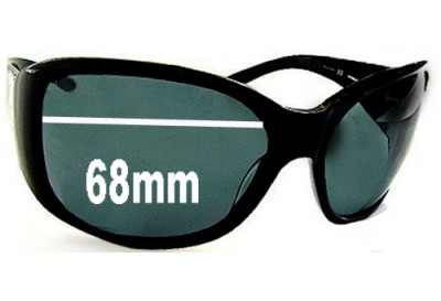 Dolce & Gabbana DG3003 Replacement Lenses 68mm wide 