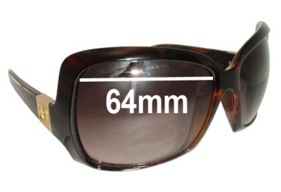 Electric Velveteen Replacement Lenses 64mm wide 